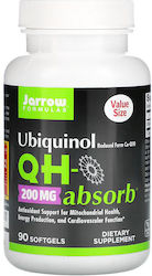 Jarrow Formulas Ubiquinol QH Absorb 200mg 90 μαλακές κάψουλες