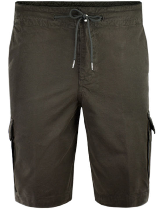 Emporio Armani Ανδρική Βερμούδα Cargo Χακί