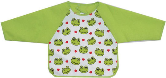X-treme Baby Broscuță Impermeabila Salopetă Plastic cu autocolant & Mâneci Verde X-treme Baby Broscuță Impermeabila Salopetă Plastic cu autocolant & Mâneci Verde