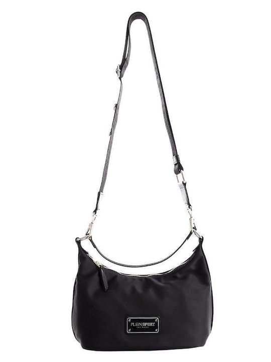 2110079-BLACK - PLEIN SPORT SMALL HALF MOON (23.5x21x12) BLACK Цвят