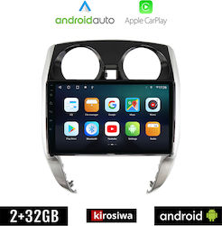 Kirosiwa Car-Audiosystem für Honda Übereinstimmung Nissan E-Commerce-Website-Spezifikation 2012> (Bluetooth/USB/AUX/WiFi/GPS/Apple-Carplay/Android-Auto) mit Touchscreen 10"