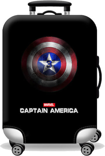Amber Captain America Κάλυμμα Βαλίτσας Μαύρο
