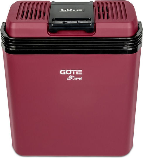 Gotie Tourist Maroon Преносим Хладилник 24л Капацитет 12V Червен
