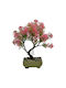 Sidirela Τεχνητό Φυτό Σε Γλαστράκι Bonsai JUDUS Ροζ 25cm E-4317 42143172-1