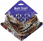 Eșarfă Multi Eșarfă Gât - Eșarfă de cap Ref.27220 Leopard