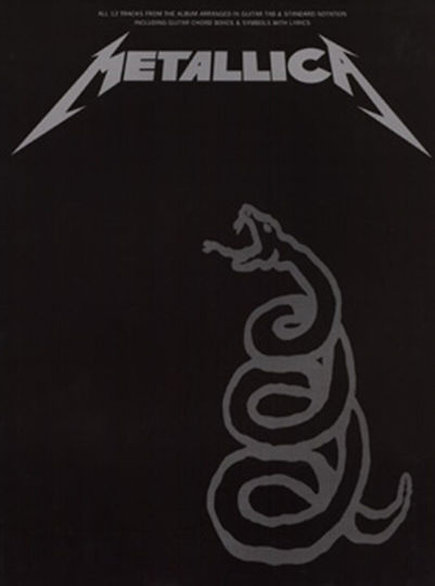 Music Sales Metallica - Black Book Sheet Music for Guitar