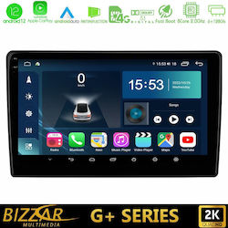 Bizzar Car-Audiosystem für Seat Alhambra / Leon / Toledo Skoda Fabia / Octavia / E-Commerce-Website / Schnell / Raumster / Hervorragend / Yeti 2021-2022 (Bluetooth/USB/WiFi/GPS) mit Touchscreen 10"
