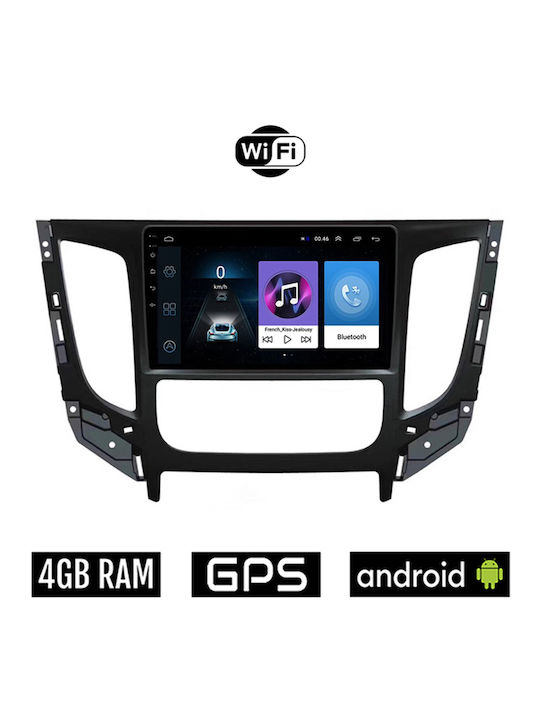 Sistem Audio Auto pentru Fiat Fullback - Spate complet 2016> cu Clima (Bluetooth/USB/AUX/WiFi/GPS/Apple-Carplay/Android-Auto) cu Ecran Tactil 9"