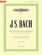 Edition Peters Bach JS Short Preludes Fugues Fughettas Παρτιτούρα για Πιάνο