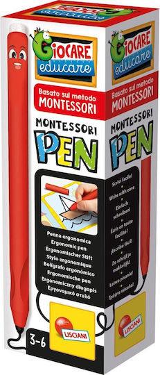 Lisciani Giochi Ergonomic Marker Montessori Εκπαιδευτικό Παιχνίδι Γνώσεων για 3-6 Ετών