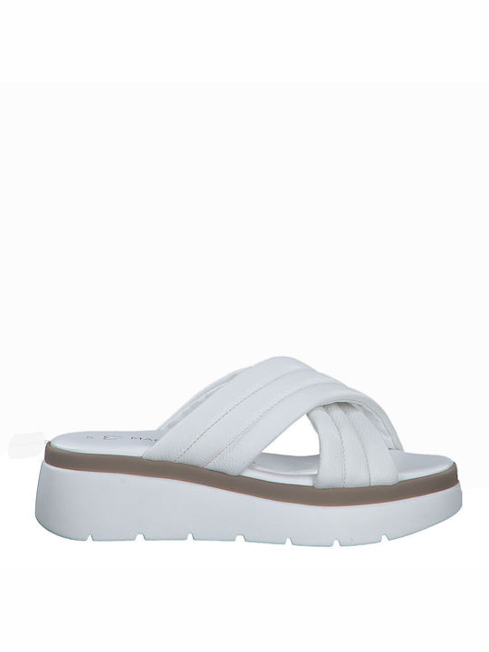 Marco Tozzi Leather Women's Sandals White
