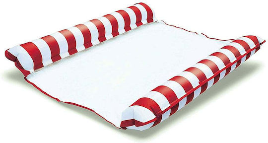 Mikamax Hamac De Piscină Saltea Gonflabilă Pentru Plajă Albă 138x130cm