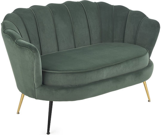 Amorinito Doppelsitzer Sofa Samt Grüner 133x77x77cm