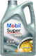 Mobil Super 3000 F-F Συνθετικό Λάδι Αυτοκινήτου 0W-30 5lt