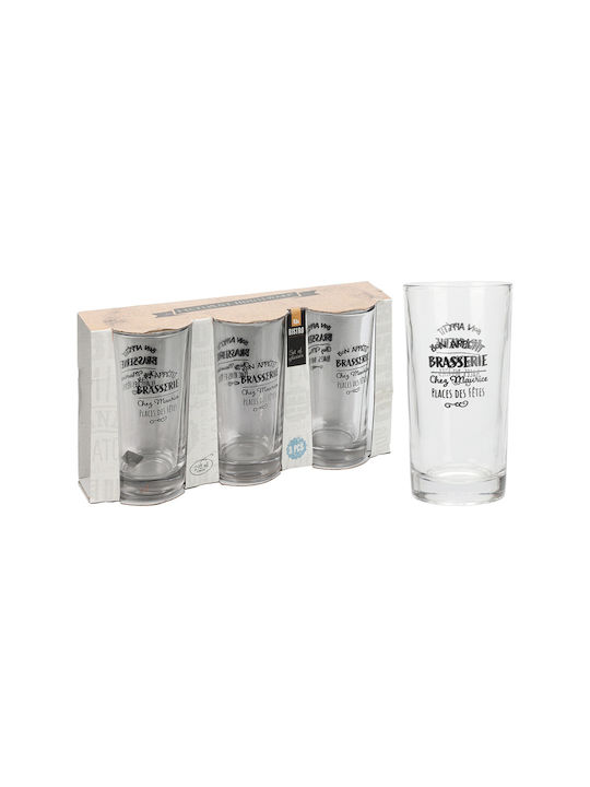 Excellent Houseware Glass Set Water made of Glass 295ml 3pcs