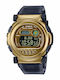 Casio G-shock Ceas Barbatesc Automat Cu Curea Din Cauciuc Albastră