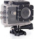 H12R Action Camera 4K Ultra HD Underwater (with Case) with Screen 2" and Wi-Fi Black