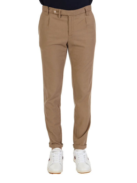 AT.P.CO ΠΑΝΤΕΛΟΝΙ CHINO ΜΕ ΠΙΕΤΕΣ ΜΙΚΡΟΣΧΕΔΙΟ SASAP353 TC652/T ΜΠΕΖ