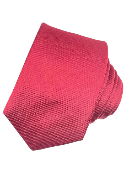 Ανδρική Γραβάτα Μονόχρωμη Original Men's Fashion Σκούρο Κόκκινο 8cm
