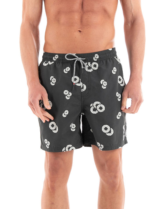 Katin Burst Volley Swim Shorts - Costume de baie și plajă negre (Bărbați negri - 2310210-Negru)