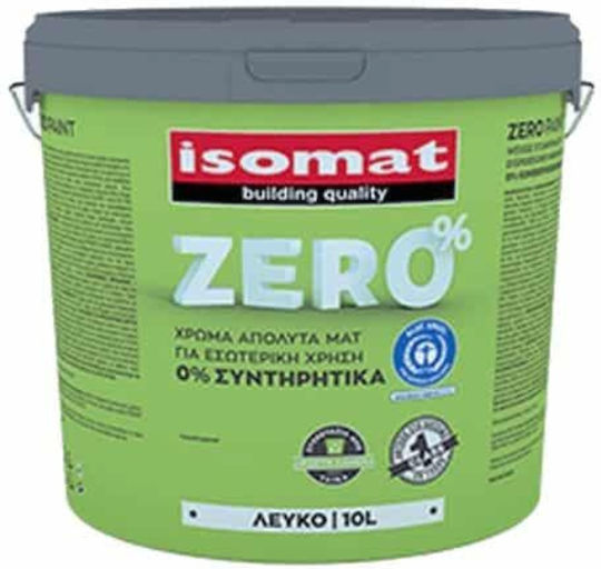 Isomat Zero Paint Plastic Paint for Interior Use White 3lt