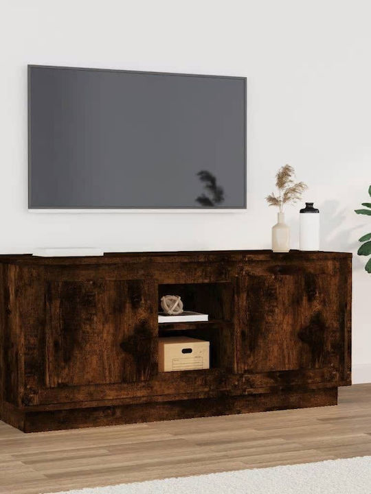 TV-Ständer Smoky Oak Μ102xΠ35xΥ45cm