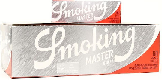 Smoking Master Regular Χαρτάκια Στριφτού Τσιγάρου 60 φύλλα 50τμχ