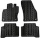 Lampa Set of Front and Rear Mats 4pcs for Volkswagen Touran 2015+ Black