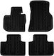 Lampa Set of Front and Rear Mats 4pcs for BMW X4 2018+ Black