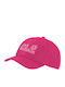 Jack Wolfskin Kids' Hat Jockey Fabric Pink