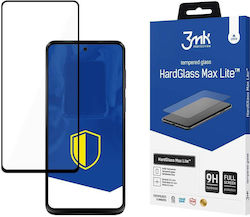 3MK HardGlass Max Lite 0.3mm Tempered Glass Μαύρο (Moto G13/G23)
