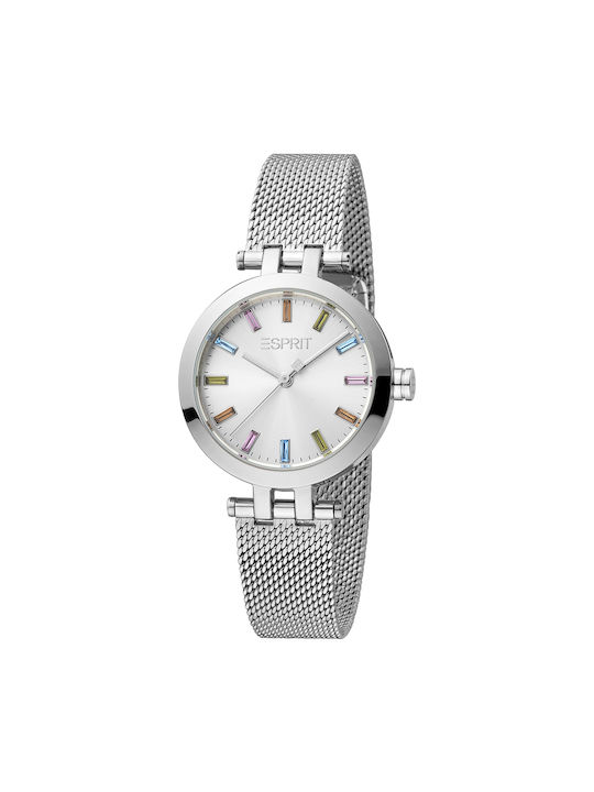 Esprit Watch Automatic with Silver Metal Bracelet