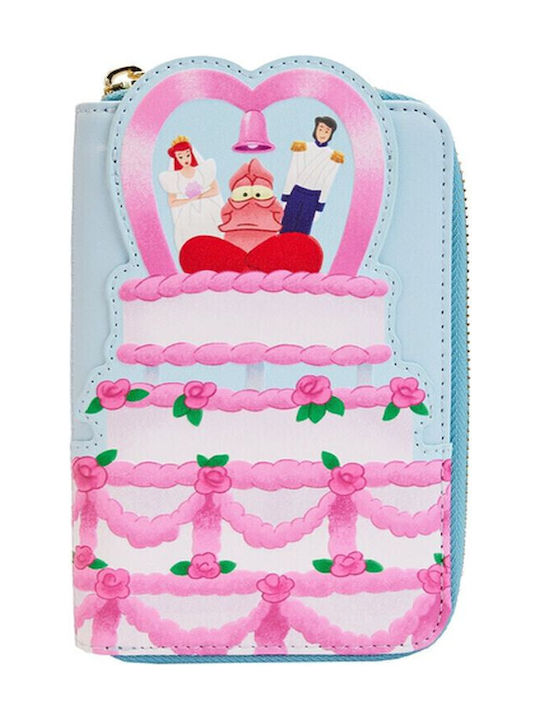 Loungefly Disney: the Little Mermaid - Wedding Cake Детски портфейл с цип за Момиче WDWA2447