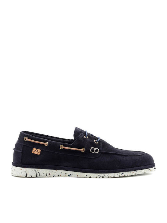 Men's Leather Boat Shoes Sand