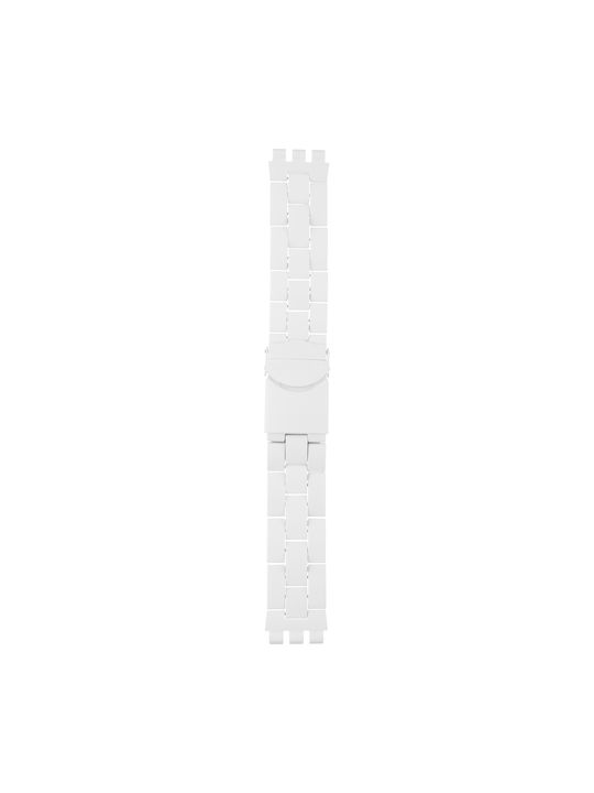 Swatch Curea pentru ceas Alb 19.9mm