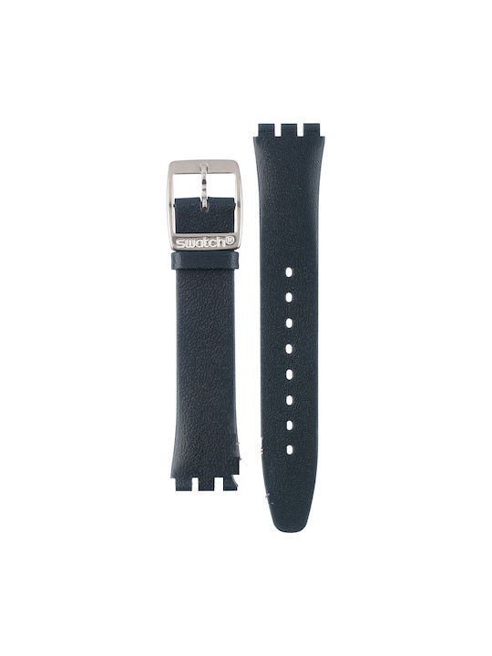 Swatch Leather Strap Blue 17mm