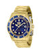 Invicta Watch Automatic with Gold Metal Bracelet