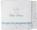Baby Star Princess Seturi de cearșafuri pentru bebeluși Pentru Cradle Bumbac Albastru 75x100buc 2buc