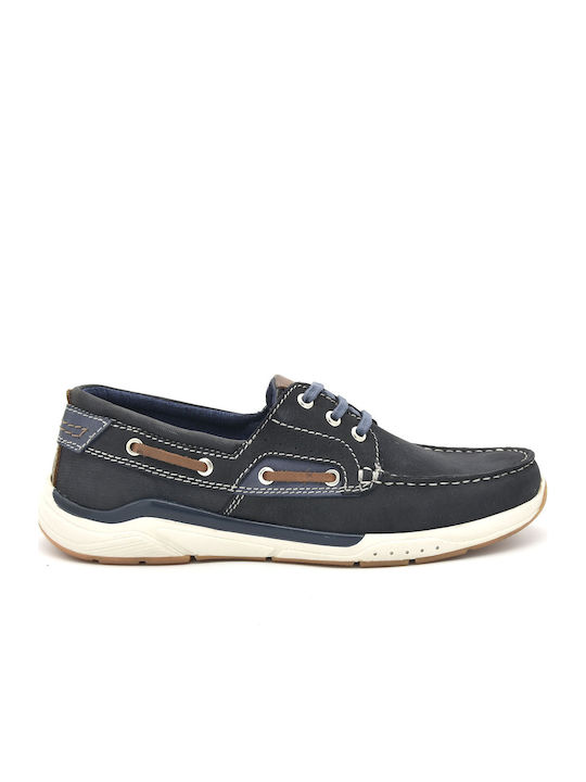 Freemood E067-103 Mocasini barbati Albastru Freemood E067-103 Mocasini barbati Albastru