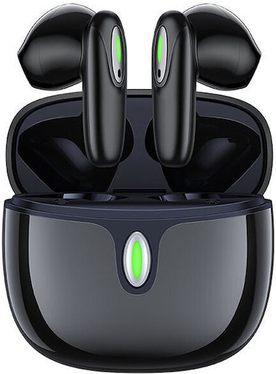 Awei Τ39 Earbud Bluetooth Handsfree Ακουστικά με Θήκη Φόρτισης Μαύρα