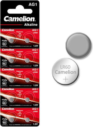 Camelion LR621-AG1-BP10 Αλκαλικές Μπαταρίες Ρολογιών LR60 1.5V 10τμχ
