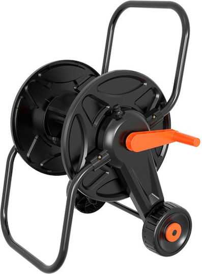 Cresman PRO-42P Wheeled Garden Hose Box for Hose Up to 60m with Rewind Handle