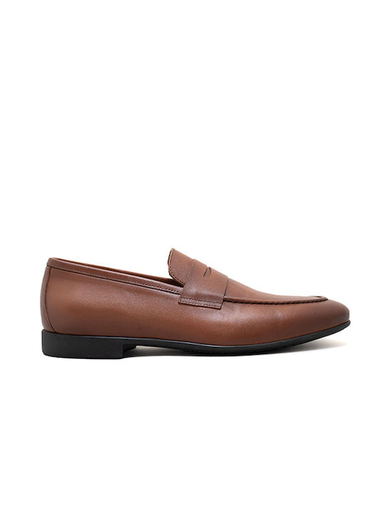 Men's Leather Loafers Tabac Brown