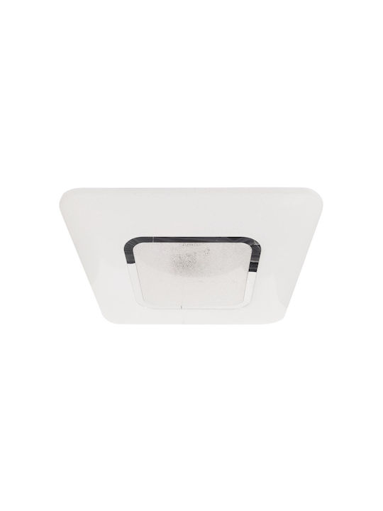 Eko Light Ceiling Mount Light White with Integrated LED and Remote Control