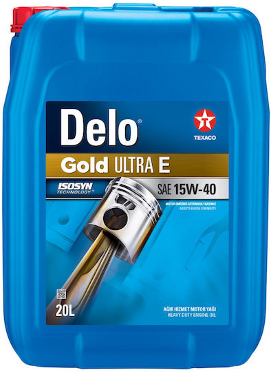 Texaco Delo Gold Ultra E Масло за Автомобили 15W-40 20лт