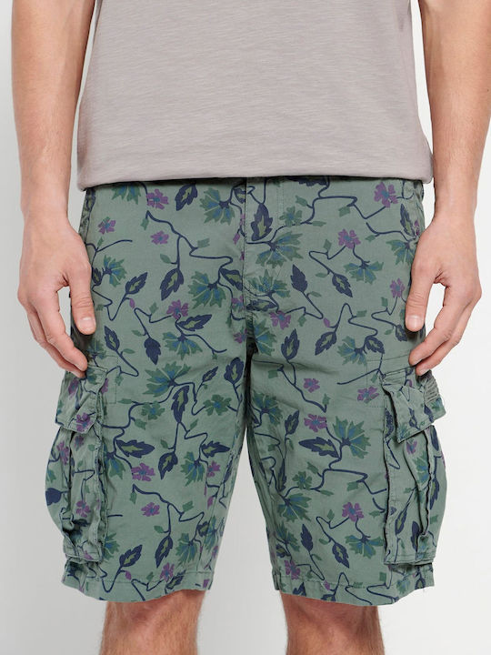 Funky Buddha Herrenshorts Cargo Dusty Green