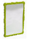 Showood Kids Decorative Mirror Green Haha 58.5x38.5x4εκ.