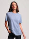 Superdry Γυναικείο T-shirt Μπλε