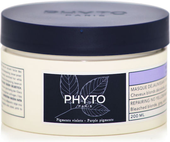Phyto Purple Μάσκα Μαλλιών για Διατήρηση Χρώματος 200ml
