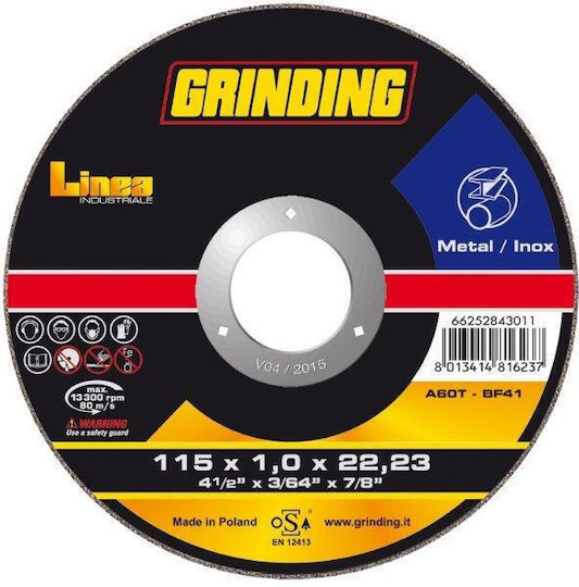 Grinding Cutting Disc Metal Hole Diameter 230mm 25pcs